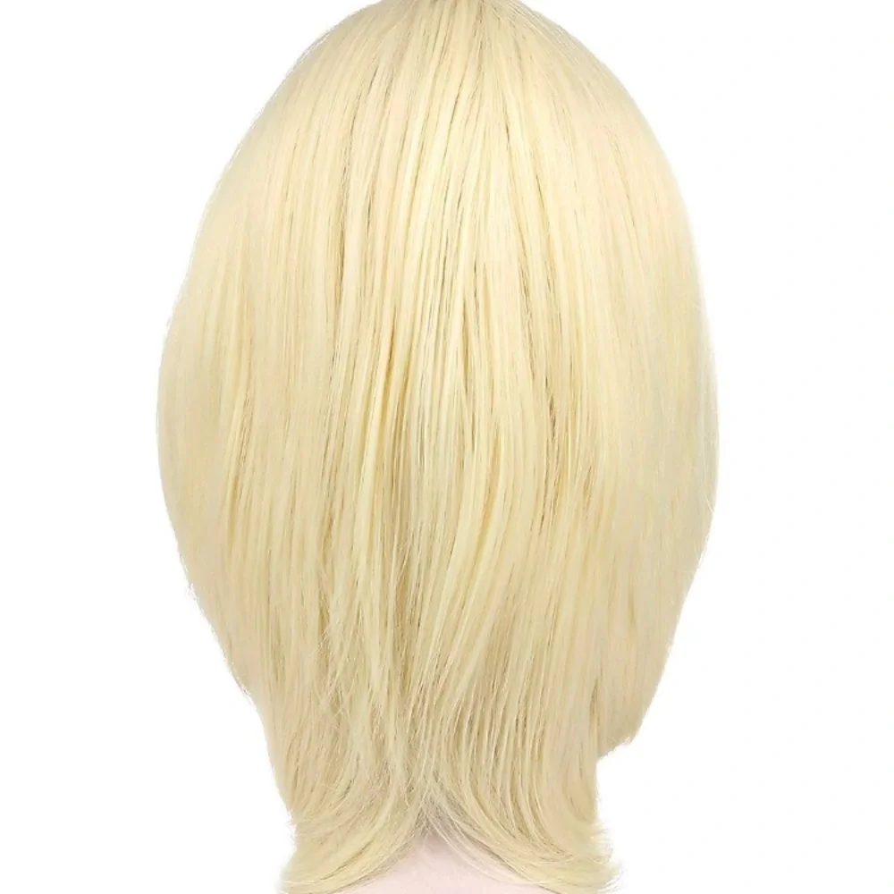 - Blonde Retro beehive cosplay Halloween dressup Wig